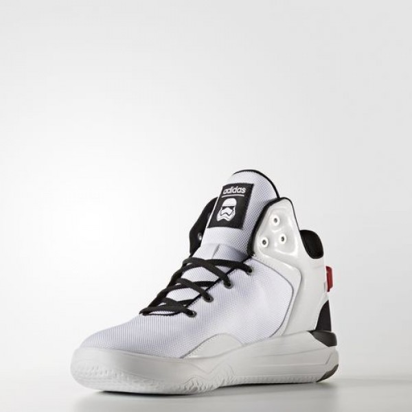Adidas Star Wars Cloudfoam Revival Mid Homme Footwear White/Core Black/Scarlet neo Chaussures NO: AW4268