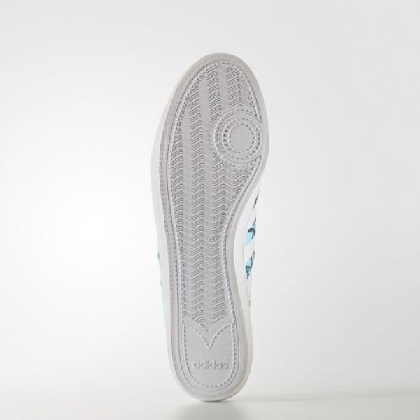Adidas Cloudfoam Qt Vulc Femme Clear Aqua/Footwear White/Collegiate Navy neo Chaussures NO: B74584
