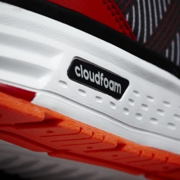 Adidas Cloudfoam Flyer Homme Scarlet/Core Black/Solar Red neo Chaussures NO: AW4093