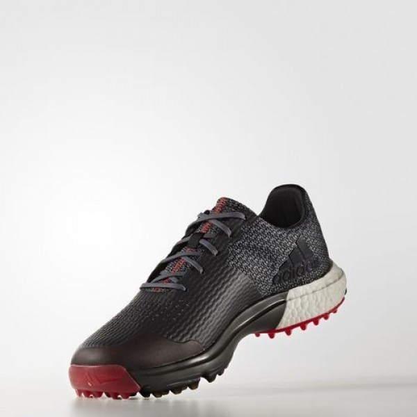 Adidas Adipower S Boost 3 Homme Onix/Core Black/Scarlet Golf Chaussures NO: Q44778