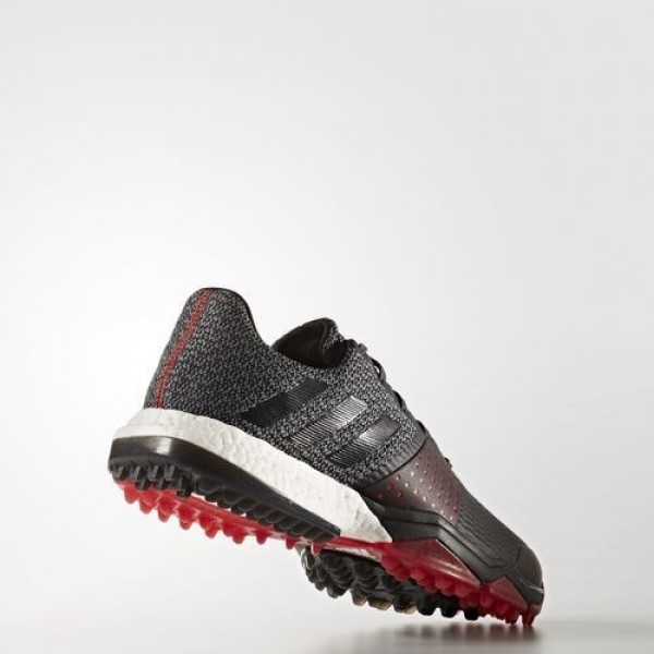 Adidas Tour360 Boost Wide Homme Footwear White/Core Black/Shock Pink Golf Chaussures NO: Q44828