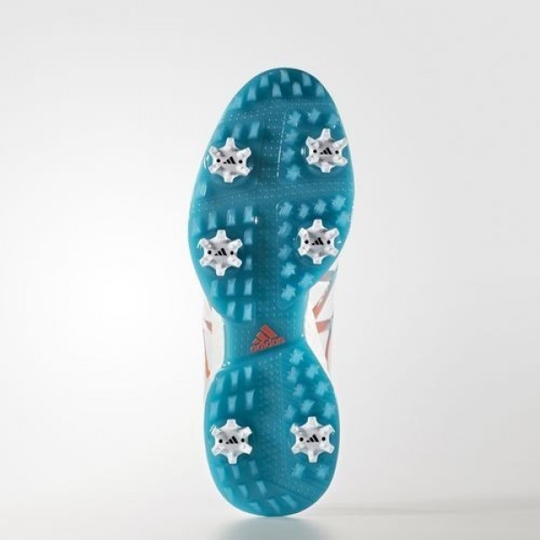 Adidas Adipower Boost Boa Femme Footwear White/Energy Blue/Easy Coral Golf Chaussures NO: Q44746