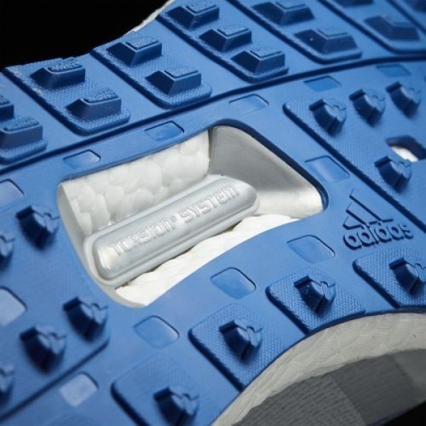 Adidas Crossknit Boost Homme Clear Onix/Blast Blue/Footwear White Golf Chaussures NO: Q44683