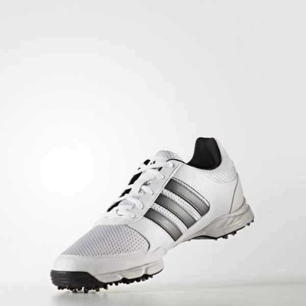 Adidas Tech Response Homme Ftwr White / Dark Silver Metallics / Core Black Golf Chaussures NO: F33549