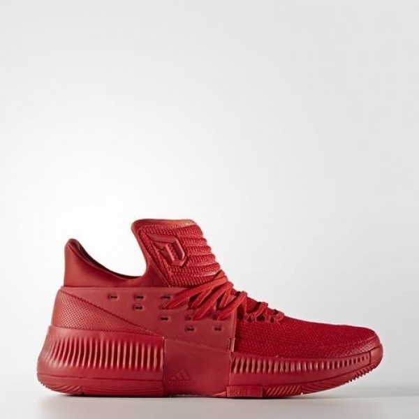 Adidas Dame 3 Roots Homme Scarlet Basketball Chaus...