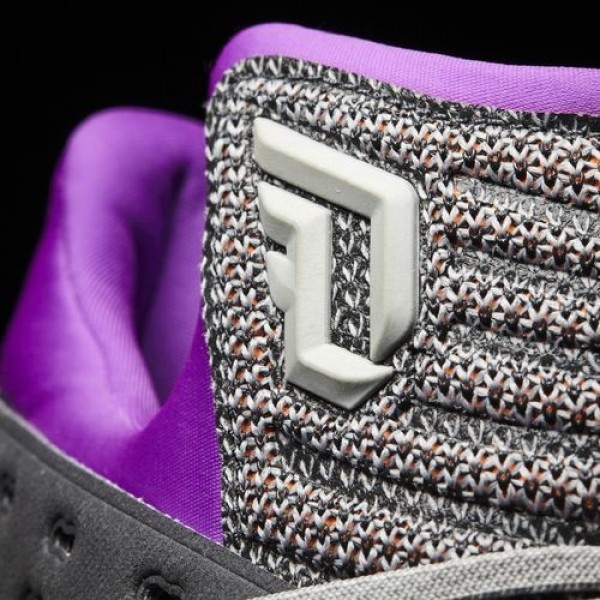 Adidas Dame 3 Homme Medium Grey Heather Solid Grey/Silver Metallic/Dark Grey Heather Solid Grey Basketball Chaussures NO: BB8270