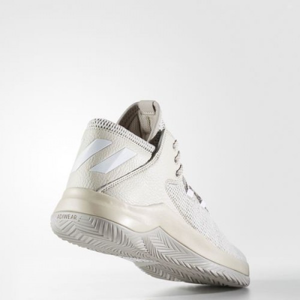 Adidas Chaussures Rise Up 2017 Homme Clear Brown/Footwear White/Light Brown Basketball Chaussures NO: BW0496