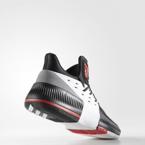 Adidas Dame 3 On Tour Homme Core Black/Utility Black/Footwear White Basketball Chaussures NO: BB8269