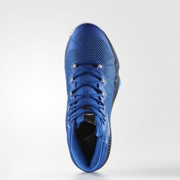 Adidas Crazy Hustle Homme Collegiate Royal/Silver Metallic/Blue Basketball Chaussures NO: BB8341