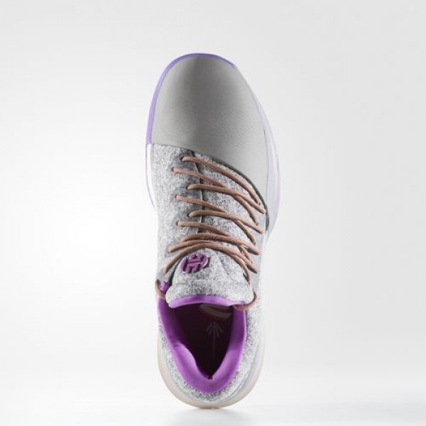 Adidas Harden Vol. 1 Homme Medium Grey Heather Solid Grey/Dark Grey Heather Solid Grey/Silver Metallic Basketball Chaussures NO: BW0549