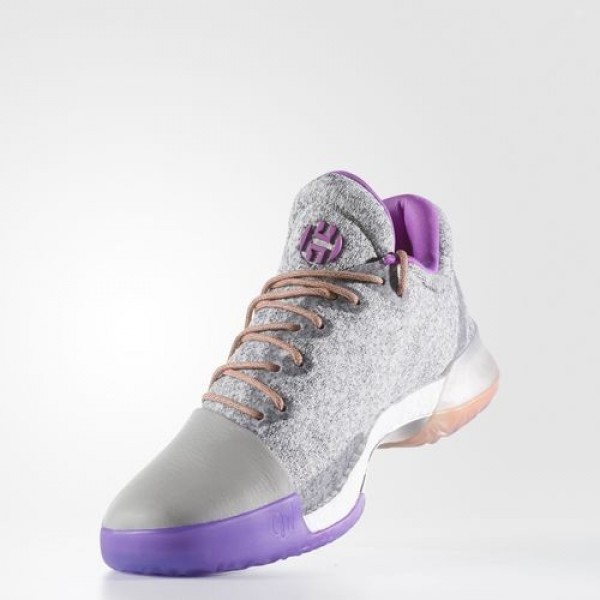 Adidas Harden Vol. 1 Homme Medium Grey Heather Solid Grey/Dark Grey Heather Solid Grey/Silver Metallic Basketball Chaussures NO: BW0549