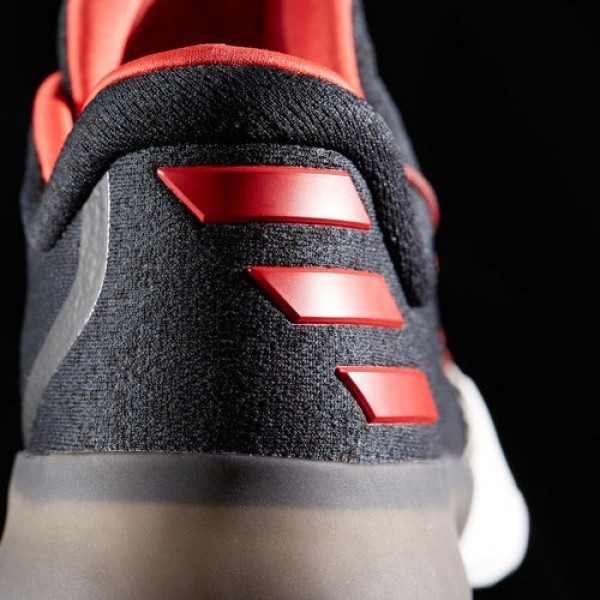 Adidas Harden Vol. 1 Homme Core Black/Scarlet/Footwear White Basketball Chaussures NO: BW0546