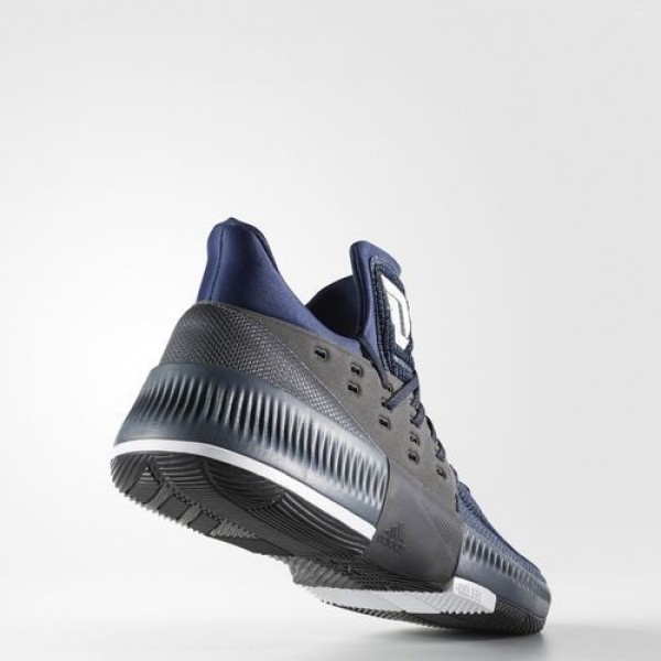 Adidas Dame 3 Homme Mystery Blue/Core Black/Footwear White Basketball Chaussures NO: BB8271