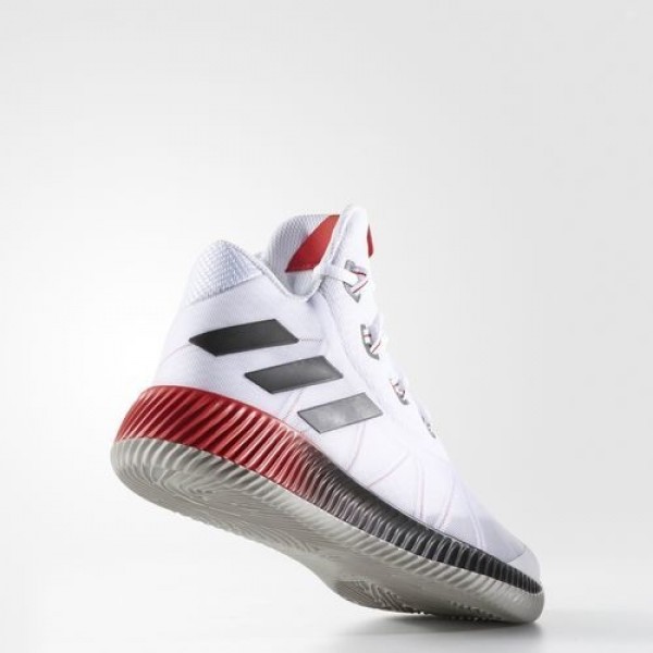Adidas Energy Bounce Homme Footwear White/Reflective/Scarlet Basketball Chaussures NO: BB8349