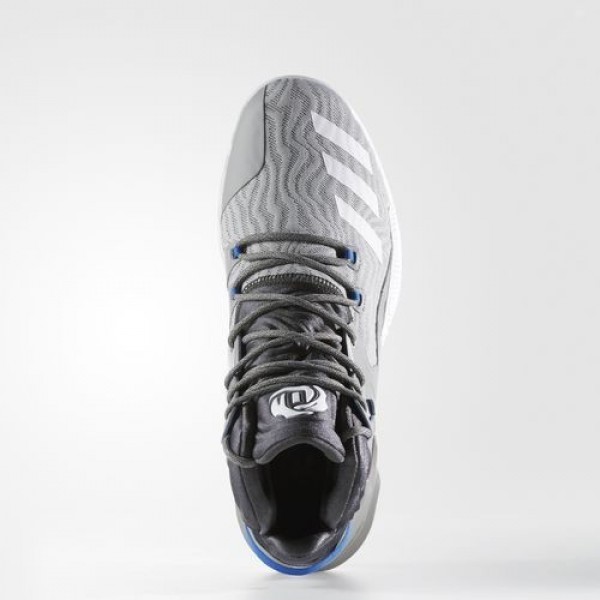 Adidas D Rose 7 Primeknit Homme Solid Grey/Footwear White/Dark Grey Heather Solid Grey Basketball Chaussures NO: BB8212