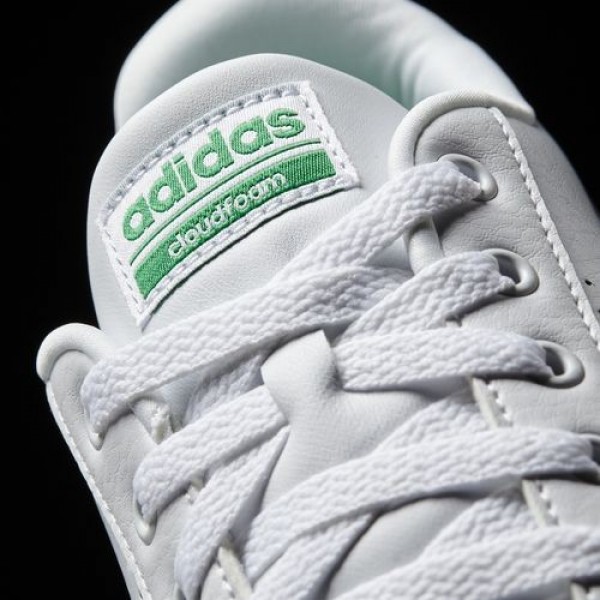 Adidas Cloudfoam Advantage Clean Femme Footwear White/Green neo Chaussures NO: AW3914