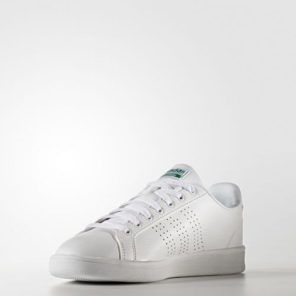 Adidas Cloudfoam Advantage Clean Femme Footwear White/Green neo Chaussures NO: AW3914
