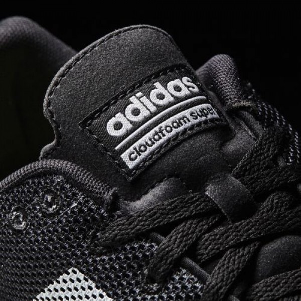 Adidas Cloudfoam Super Flex Homme Core Black/Footwear White/Onix neo Chaussures NO: AW4172