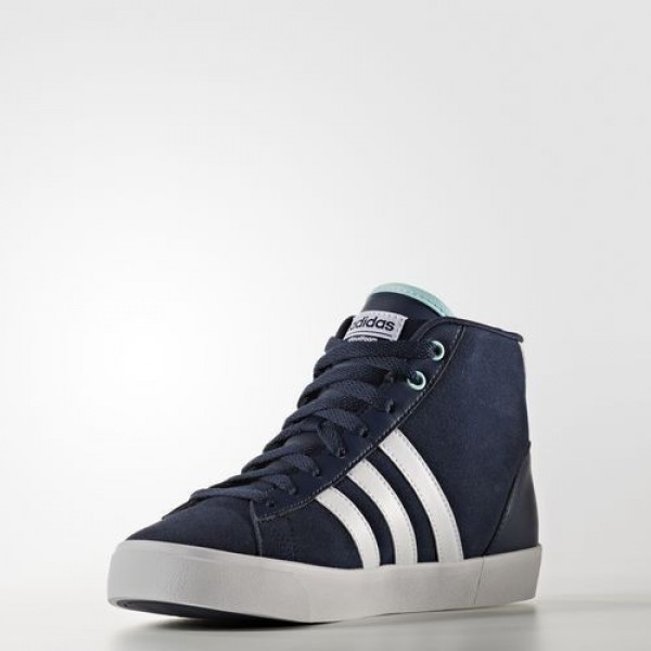Adidas Cloudfoam Daily Qt Mid Femme Collegiate Navy/Footwear White/Clear Aqua neo Chaussures NO: AW4215