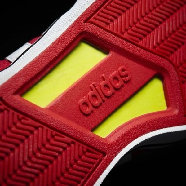 Adidas Cloudfoam Super Skate Homme Scarlet/Footwear White/Core Black neo Chaussures NO: AW3894