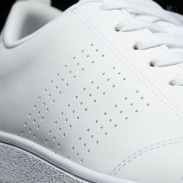 Adidas Vs Advantage Clean Homme Ftwr White / Ftwr White / Ftwr White neo Chaussures NO: B74685