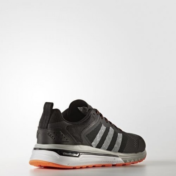 Adidas Cloudfoam Super Flyer Homme Dark Grey Heather Solid Grey/Footwear White/Solar Orange neo Chaussures NO: AW4160