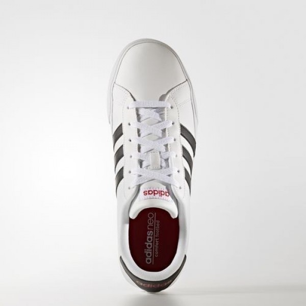 Adidas Daily Homme Footwear White/Core Black/Scarlet neo Chaussures NO: B74478