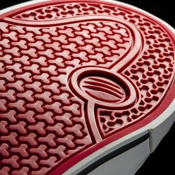 Adidas Daily Homme Footwear White/Core Black/Scarlet neo Chaussures NO: B74478