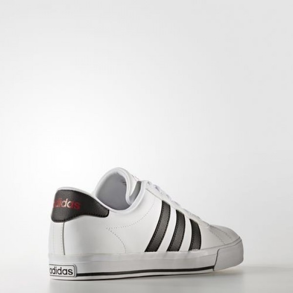 Adidas Daily Homme Footwear White/Core Black/Scarlet neo Chaussures NO: B74478