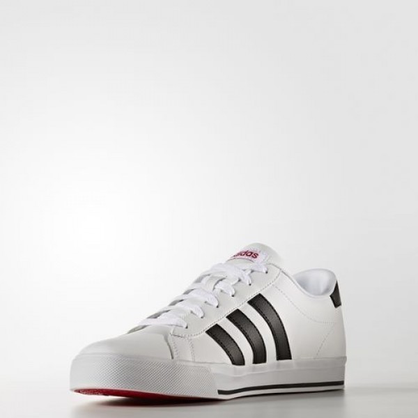 Adidas Daily Homme Footwear White/Core Black/Scarlet neo Chaussures NO: B74478