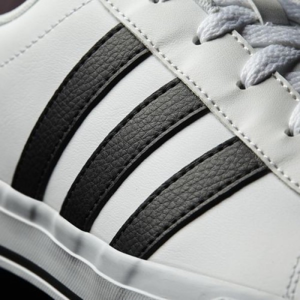 Adidas Daily Homme Footwear White/Core Black/Scarlet neo Chaussures NO: B74478