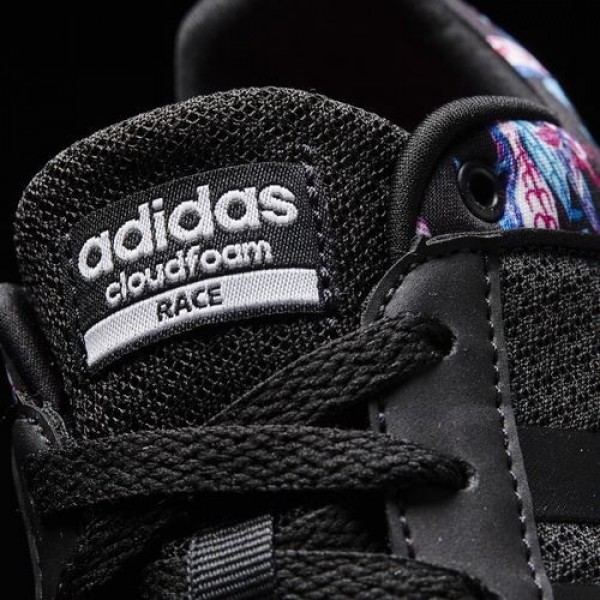 Adidas Cloudfoam Race Femme Core Black/Footwear White neo Chaussures NO: AW3845