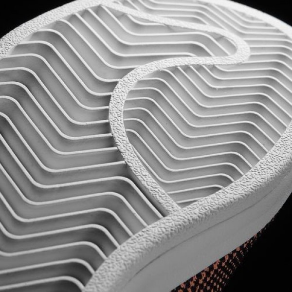 Adidas Superstar Bounce Primeknit Femme Core Black/Sun Glow/Footwear White Originals Chaussures NO: S82260