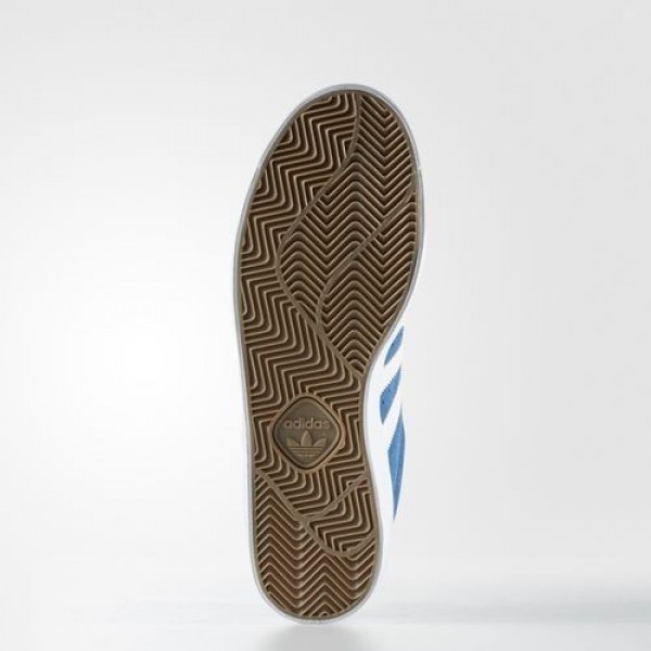 Adidas Superstar Vulc Adv Homme Core Blue/Footwear White/Gold Metallic Originals Chaussures NO: BB8607