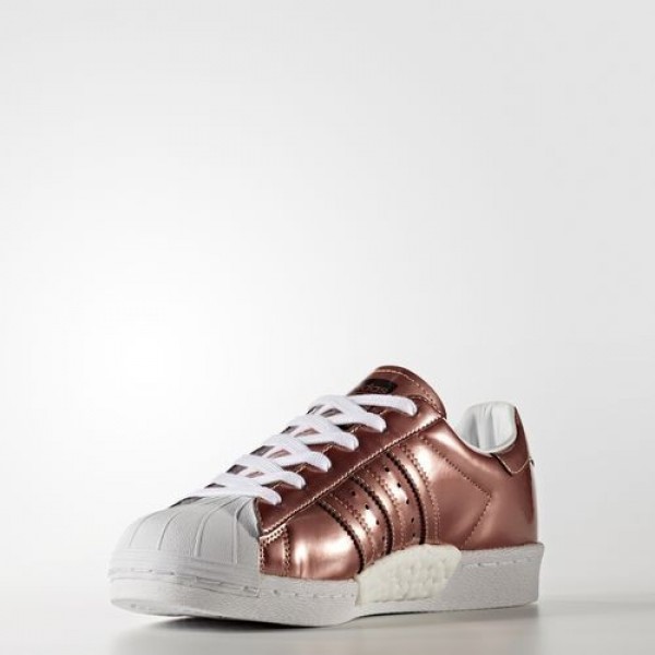 Adidas Superstar Boost Femme Copper Metallic/Footwear White Originals Chaussures NO: BB2270