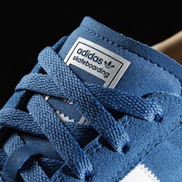 Adidas Superstar Vulc Adv Homme Core Blue/Footwear White/Gold Metallic Originals Chaussures NO: BB8607