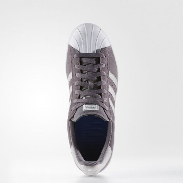 Adidas Superstar Vulc Adv Homme Trace Grey/Lgh Solid Grey/Footwear White Originals Chaussures NO: BB8608