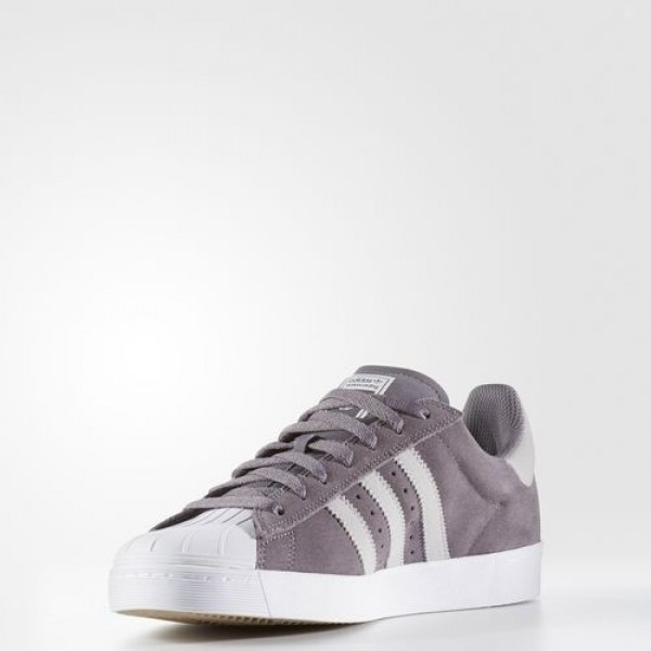 Adidas Superstar Vulc Adv Homme Trace Grey/Lgh Solid Grey/Footwear White Originals Chaussures NO: BB8608