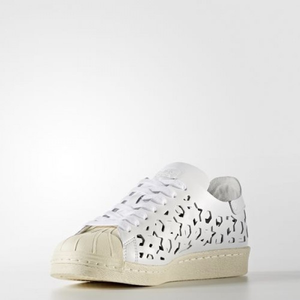 Adidas Superstar 80S Cut-Out Femme Footwear White/Cream White Originals Chaussures NO: BB2129