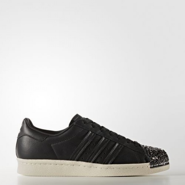 Adidas Superstar 80S Femme Core Black/Off White Originals Chaussures NO: BB2033
