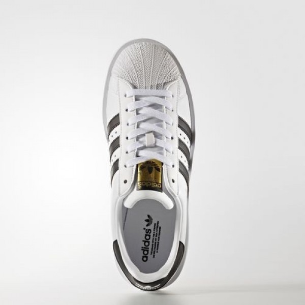 Adidas Superstar Bold Platform Femme Footwear White/Core Black/Gold Metallic Originals Chaussures NO: BA7666
