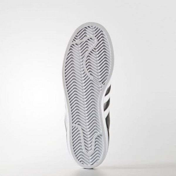 Adidas Superstar 80S Femme Core Black/Footwear White/Gold Metallic Originals Chaussures NO: BB5115