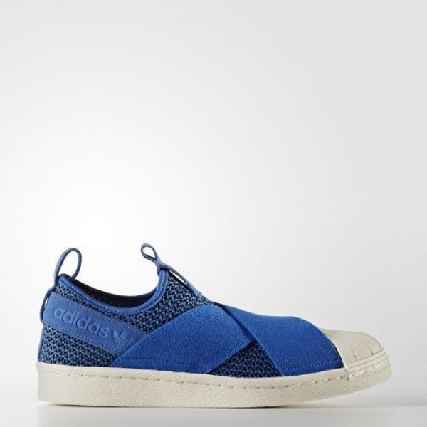 Adidas Superstar Slip-On Femme Blue/Off White Orig...