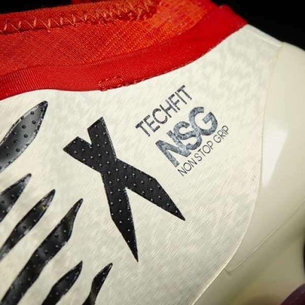 Adidas X 16+ Purechaos Champagne Terrain Souple Homme Off White/Core Black/Red Football Chaussures NO: BA7628
