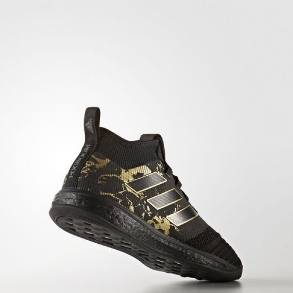 Adidas Pp Ace Tango 17.1 Homme Core Black/Matte Gold Football Chaussures NO: BY9161