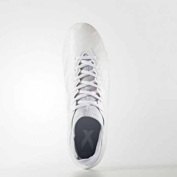 Adidas X 16.3 Terrain Souple Homme Footwear White/Clear Grey Football Chaussures NO: BB5854