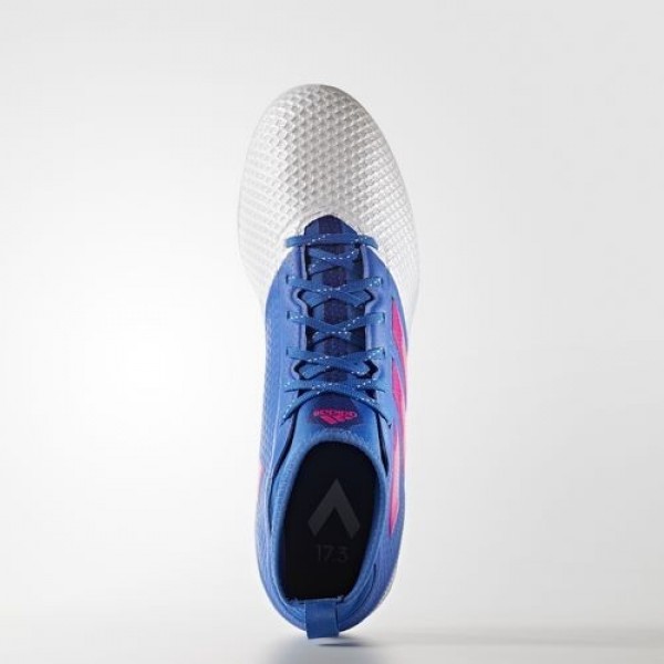 Adidas Ace 17.3 Primemesh Turf Homme Blue/Shock Pink/Footwear White Football Chaussures NO: BB0862