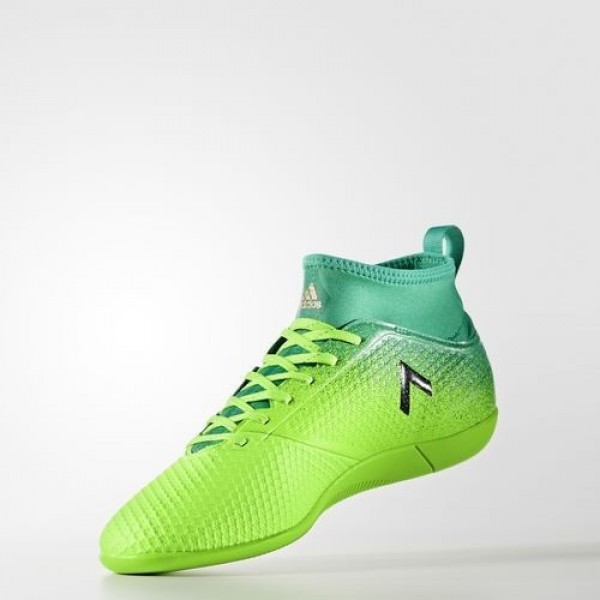 Adidas Ace 17.3 Primemesh Indoor Homme Solar Green/Core Black/Core Green Football Chaussures NO: BB1023