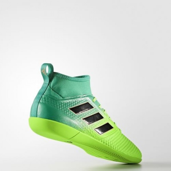 Adidas Ace 17.3 Primemesh Indoor Homme Solar Green/Core Black/Core Green Football Chaussures NO: BB1023