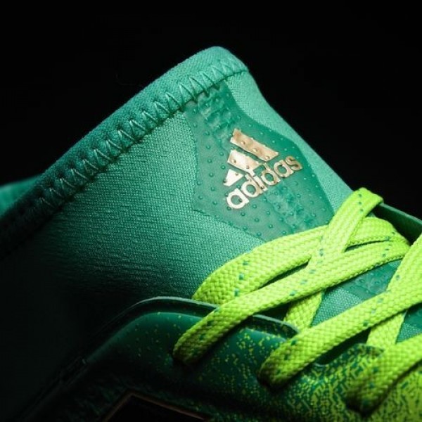 Adidas Ace 17.3 Primemesh Indoor Homme Solar Green/Core Black/Core Green Football Chaussures NO: BB1023